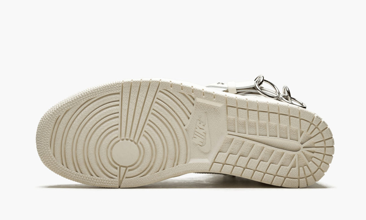 Air Jordan 1 High "COMME des Garçons - White" - Angle View 6