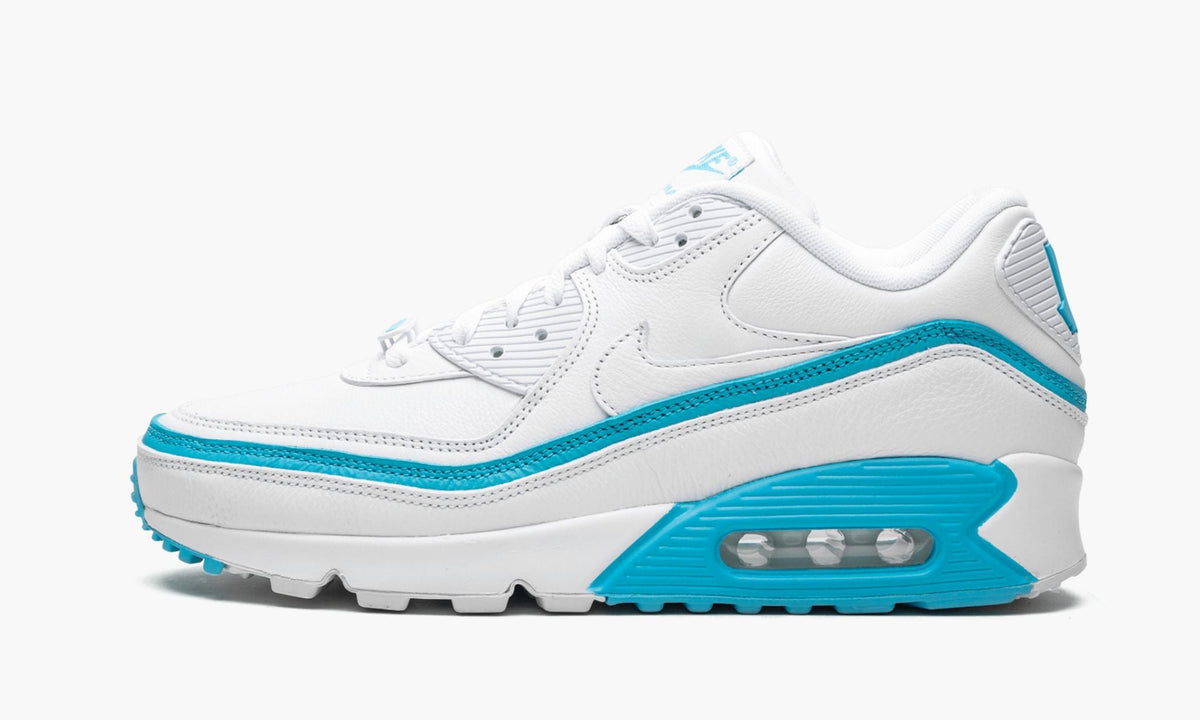Air Max 90 / UNDFTD "Undefeated - White/Blue Fury" - View 2