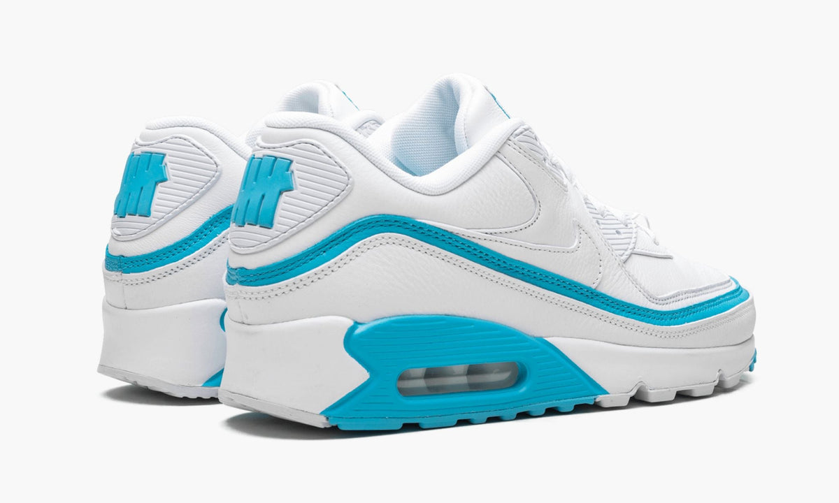 Air Max 90 / UNDFTD "Undefeated - White/Blue Fury" - View 4