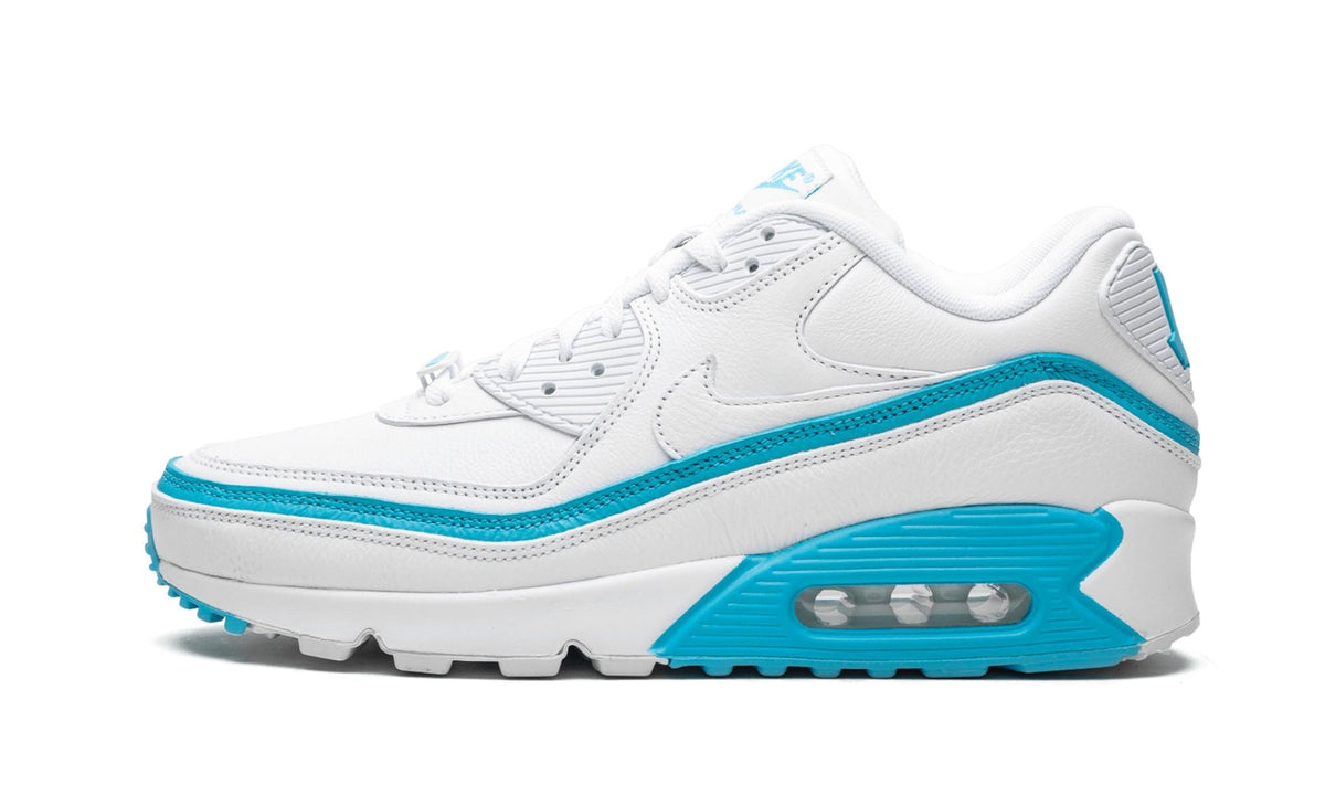 Air Max 90 / UNDFTD "Undefeated - White/Blue Fury" - View 1