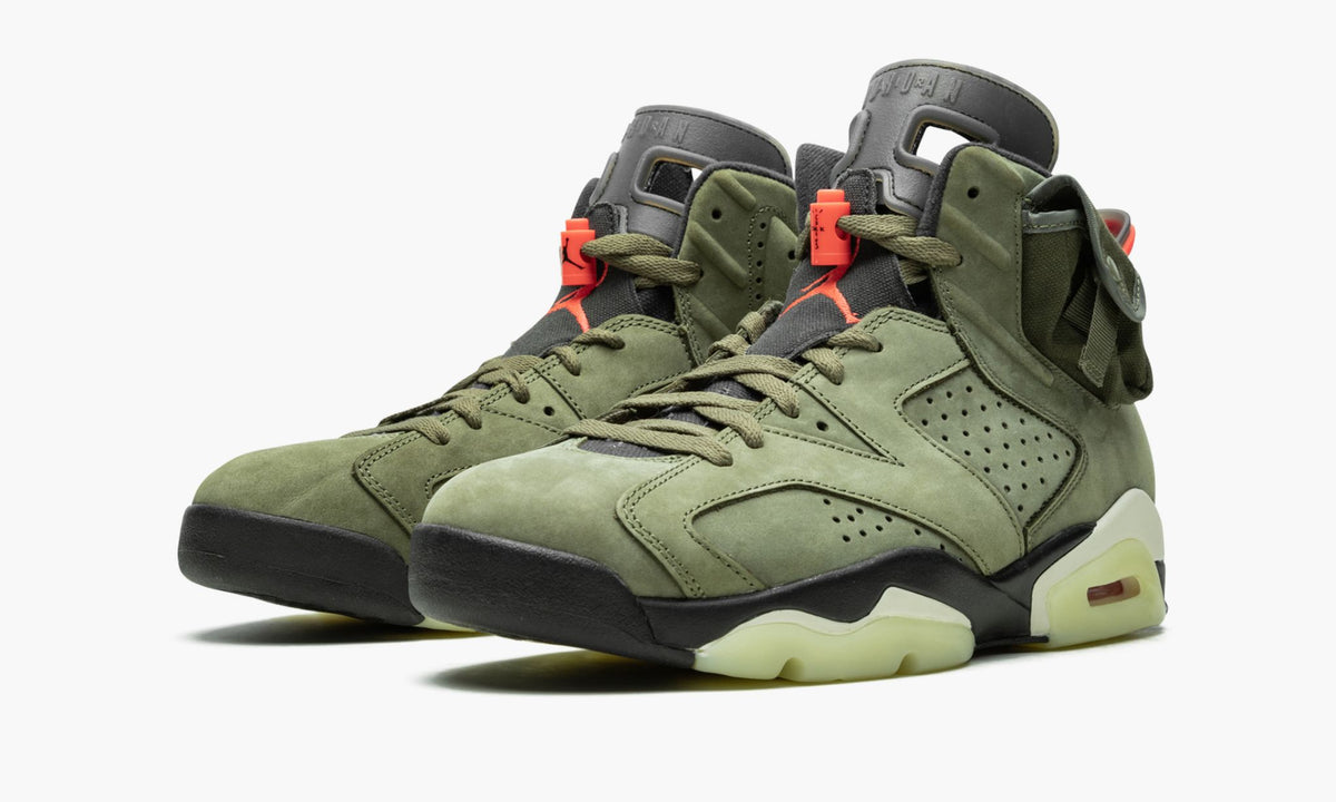 Air Jordan 6 Retro "Cactus Jack - Travis Scott" - Angle View 3