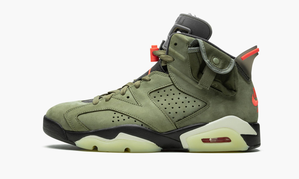 Air Jordan 6 Retro "Cactus Jack - Travis Scott" - Angle View 2