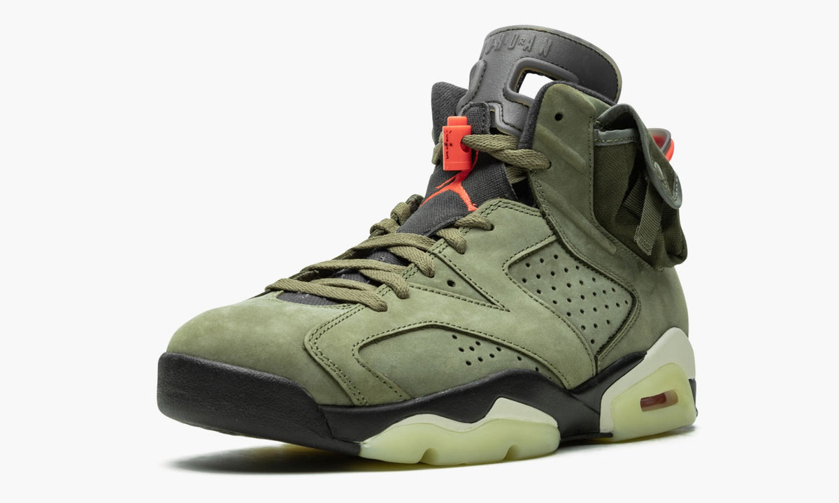 Air Jordan 6 Retro "Cactus Jack - Travis Scott" - Angle View 5