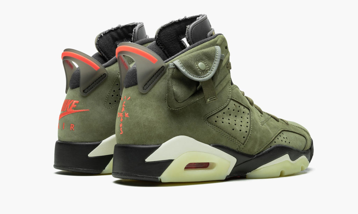 Air Jordan 6 Retro "Cactus Jack - Travis Scott" - Angle View 4
