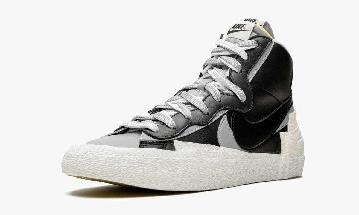 Blazer Mid "Sacai - Black/Grey" - View 5