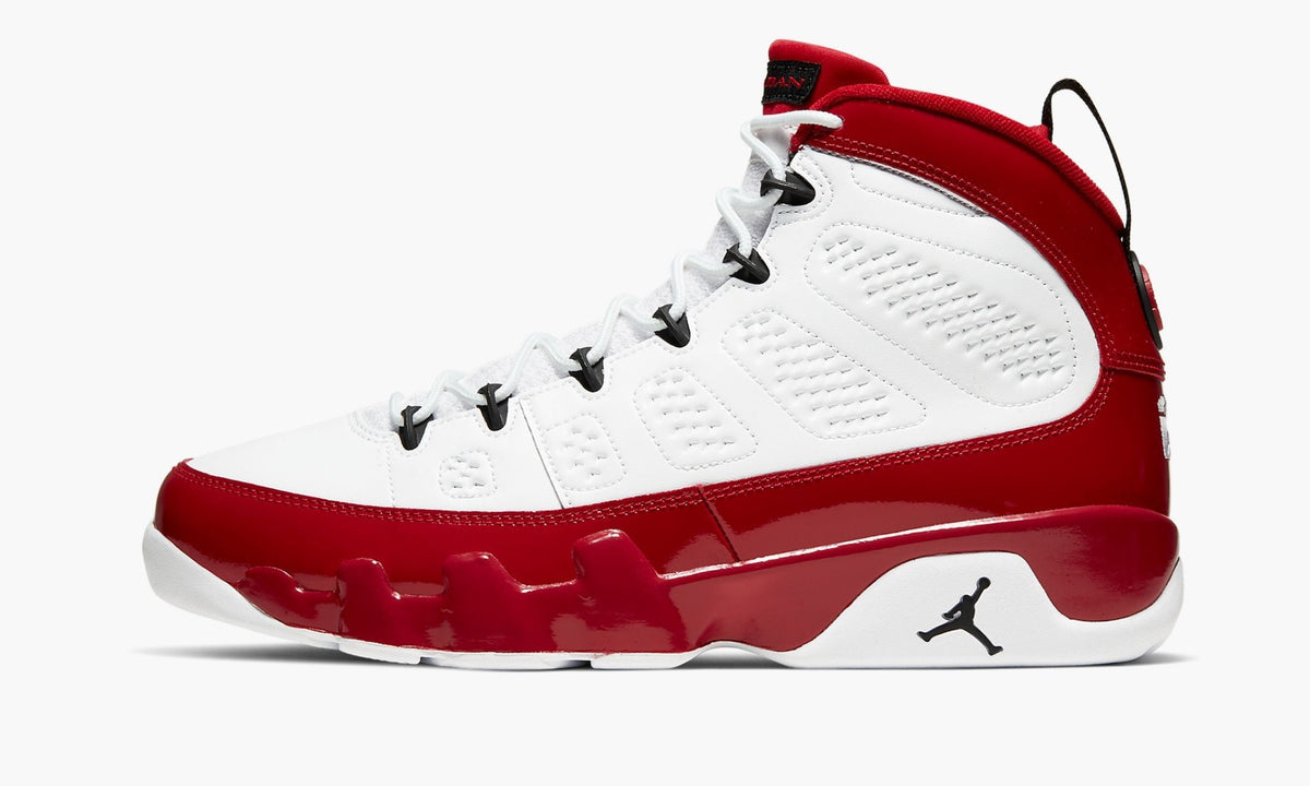 Air Jordan 9 "White/Red/Black" - Angle View 2