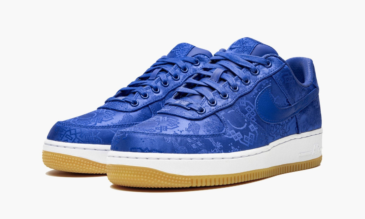 Air Force 1 PRM "Clot - Blue Silk" - Angle View 3