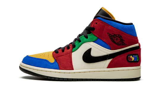 Air Jordan 1 Mid "Blue The Great - Fearless" - Main View