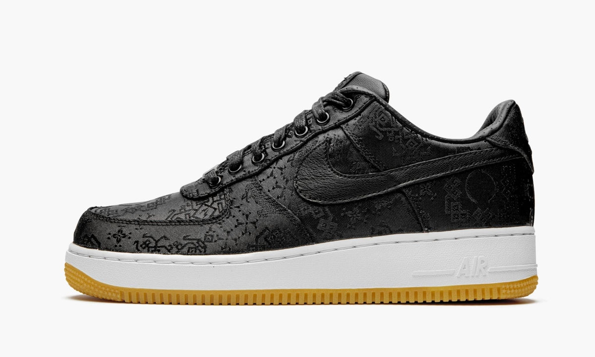 Air Force 1 07 "Clot x Fragment - Black Silk" - Angle View 2