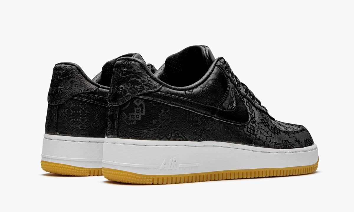 Air Force 1 07 "Clot x Fragment - Black Silk" - Angle View 4