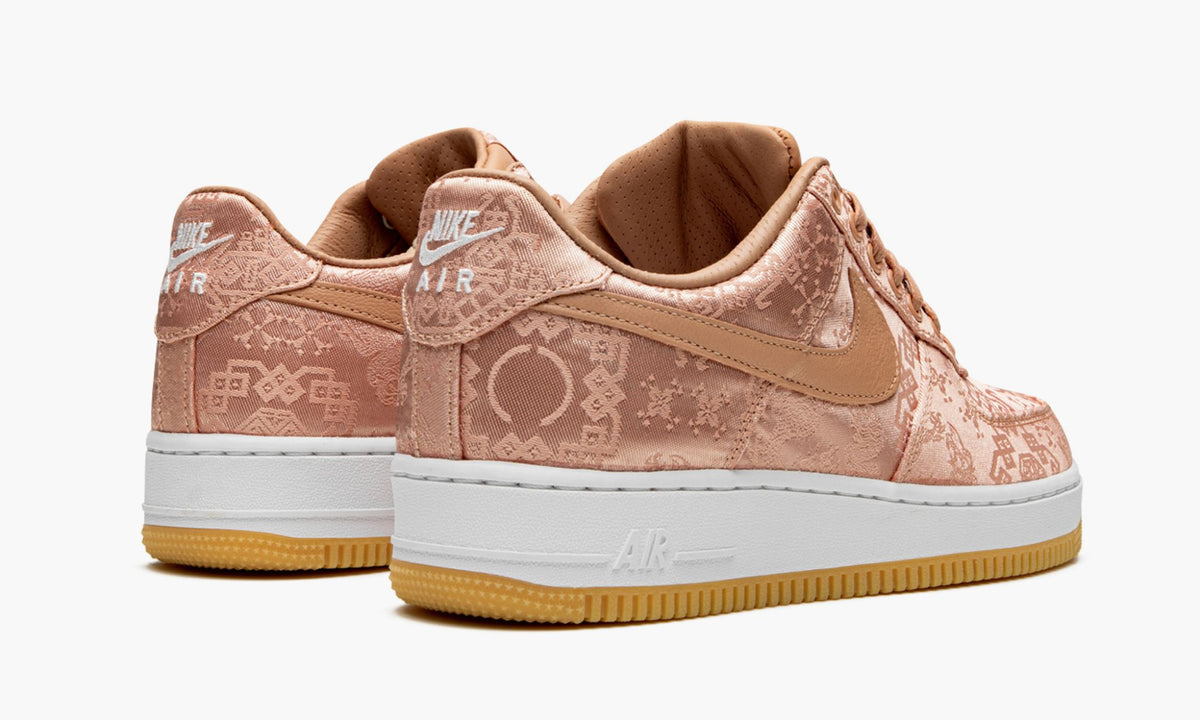Air Force 1 PRM "CLOT - Rose Gold Silk" - Angle View 5