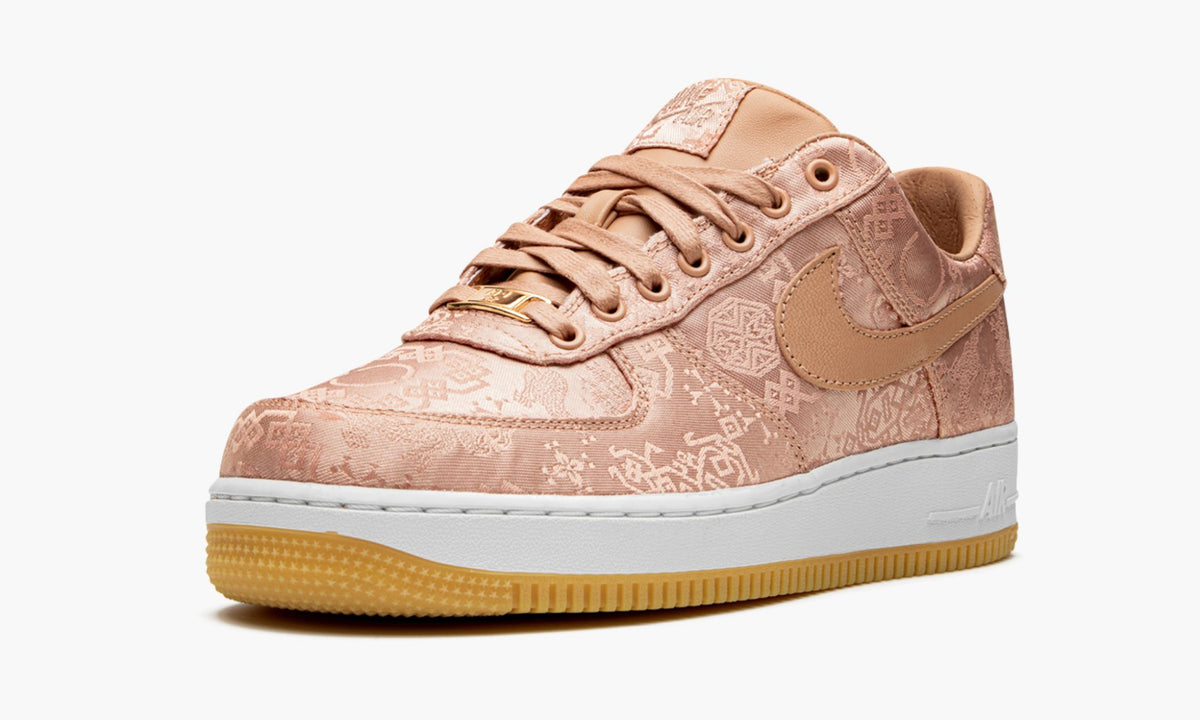Air Force 1 PRM "CLOT - Rose Gold Silk" - Angle View 6