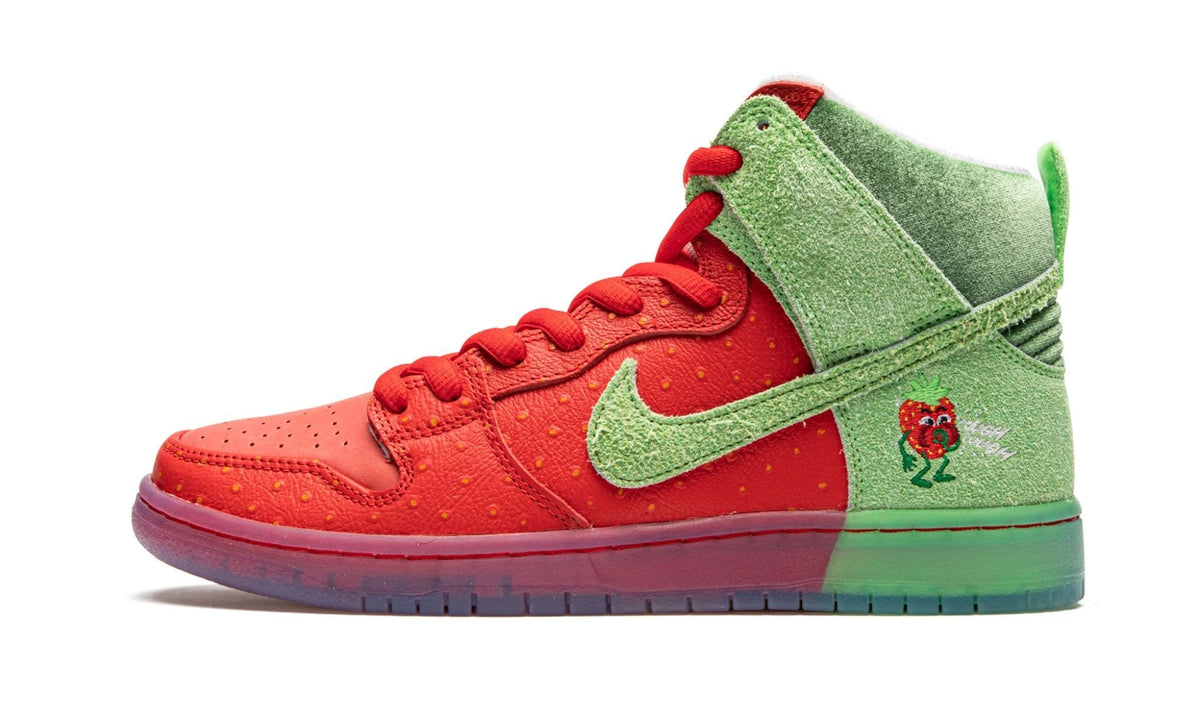 SB Dunk High "Strawberry Cough" - View 1