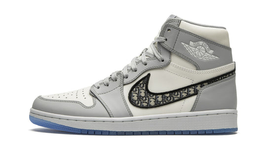 Dior x Air Jordan 1 High OG ‘White Wolf Grey’ - Main View