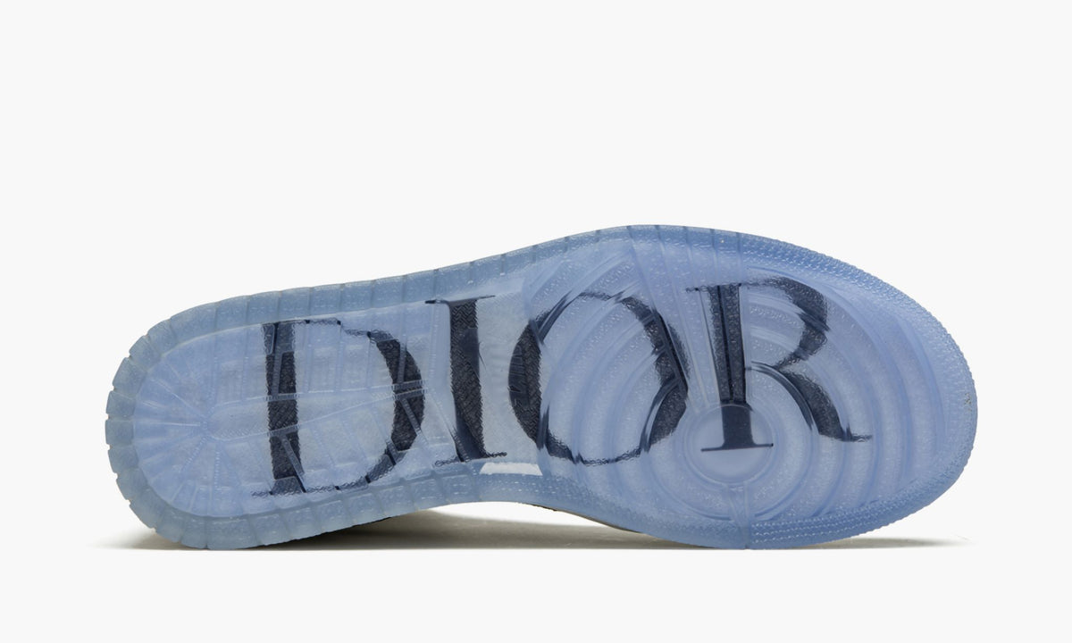 Dior x Air Jordan 1 High OG ‘White Wolf Grey’ - Angle View 8