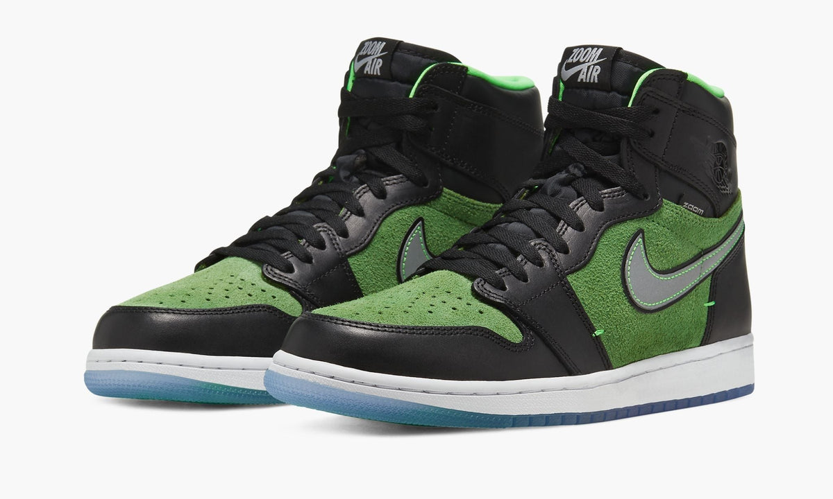 Air Jordan 1 Retro High Zoom "Zen Green" - Angle View 3