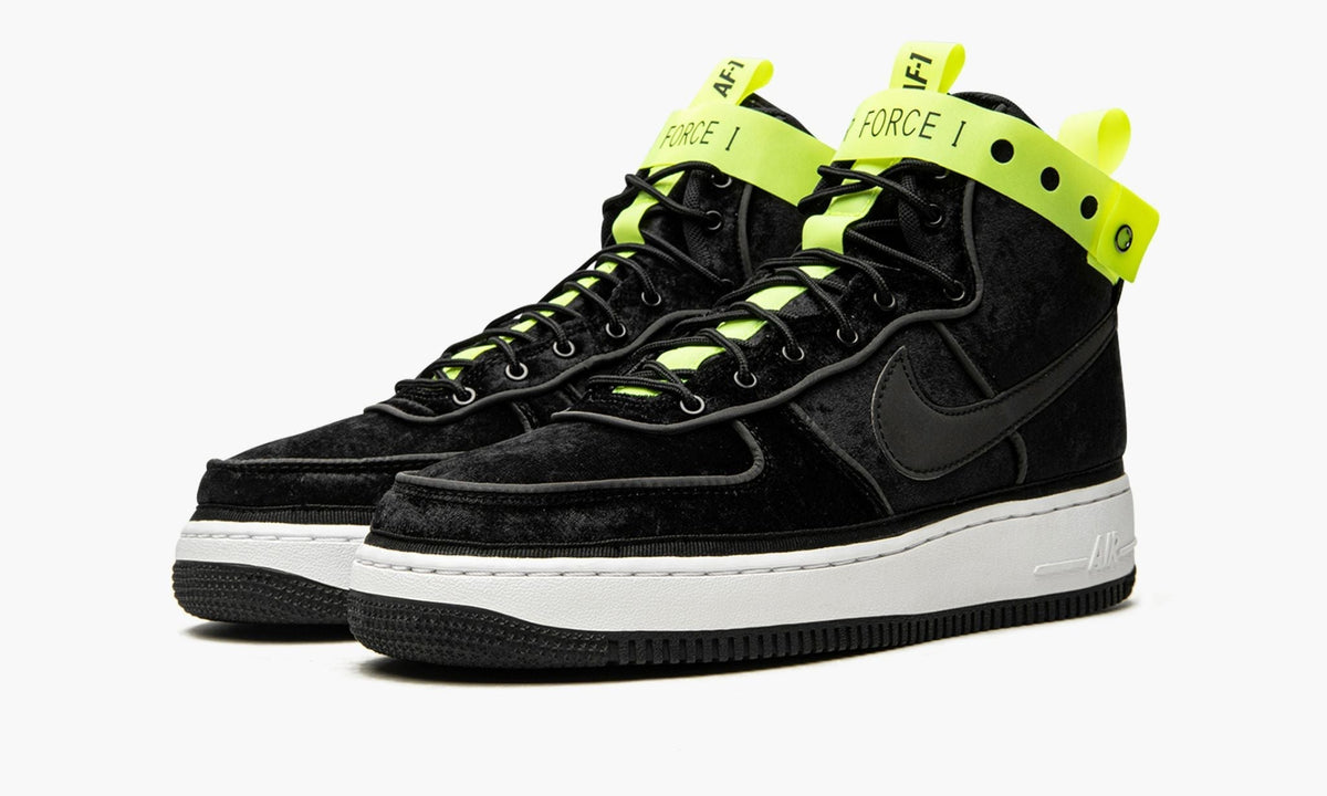 Air Force 1 High "Magic Stick VIP Black" - Angle View 3