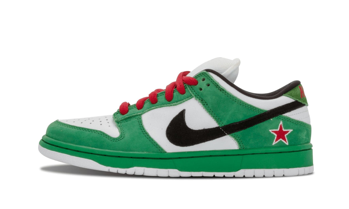 SB Dunk Low Pro "Heineken" - View 1