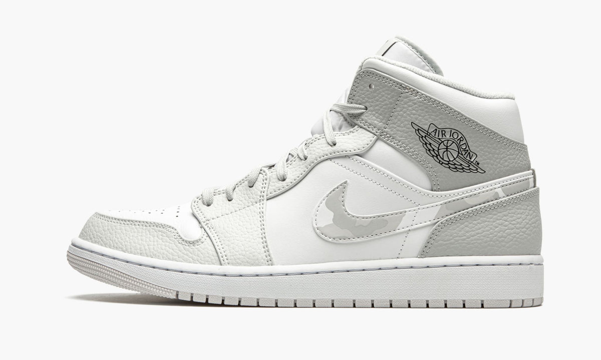 Air Jordan 1 Mid "White Camo" - Angle View 2