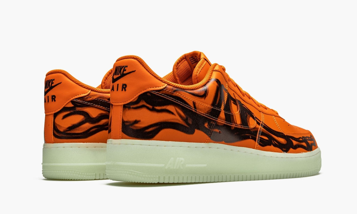 Air Force 1 Low "Orange Skeleton" - Angle View 4