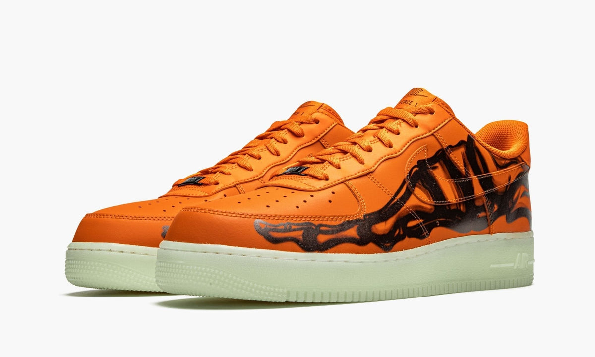 Air Force 1 Low "Orange Skeleton" - Angle View 3