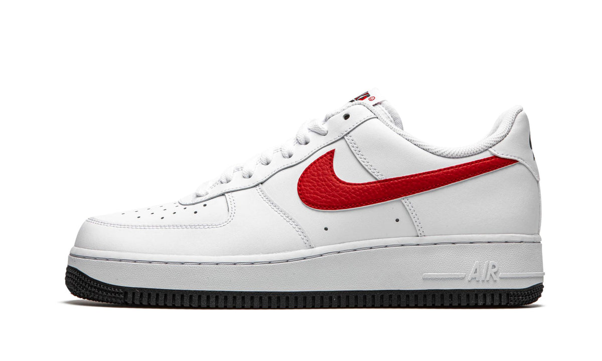 Air Force 1 '07 "Mismatched Swooshes - White / Red / Blue" - Main View