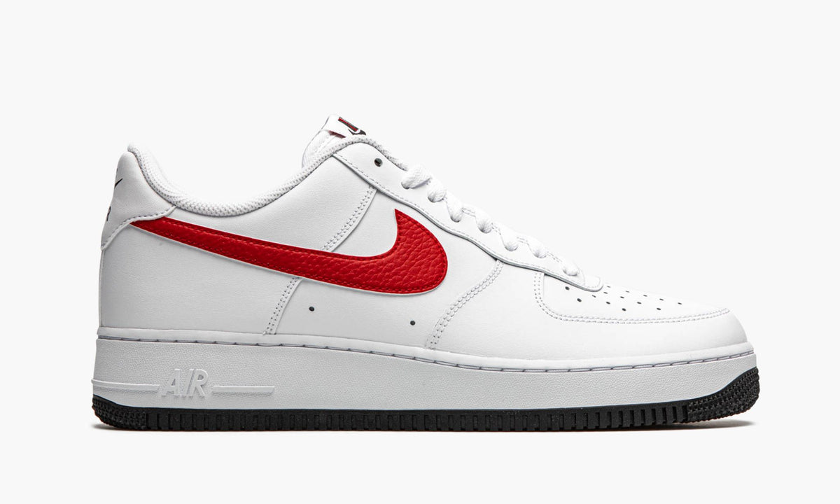Air Force 1 '07 "Mismatched Swooshes - White / Red / Blue" - Angle View 7