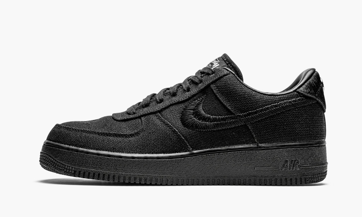 Air Force 1 Low "Stussy - Black" - Angle View 2