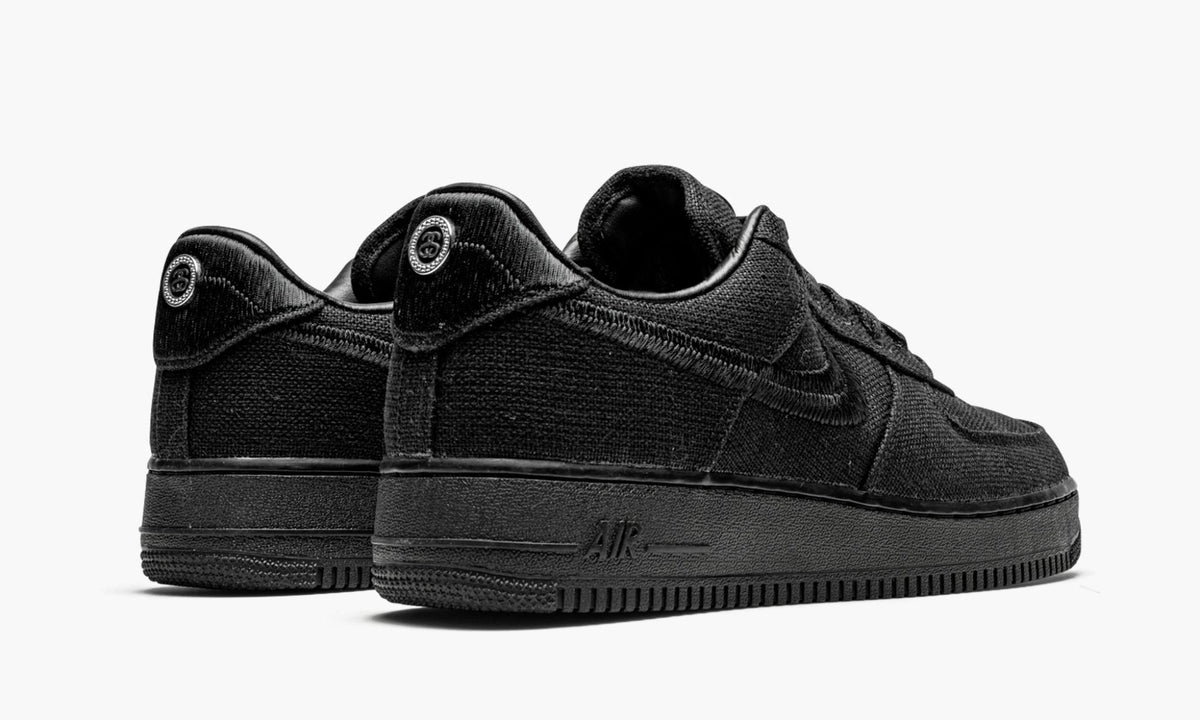 Air Force 1 Low "Stussy - Black" - Angle View 4