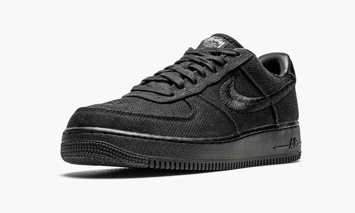Air Force 1 Low "Stussy - Black" - Angle View 5