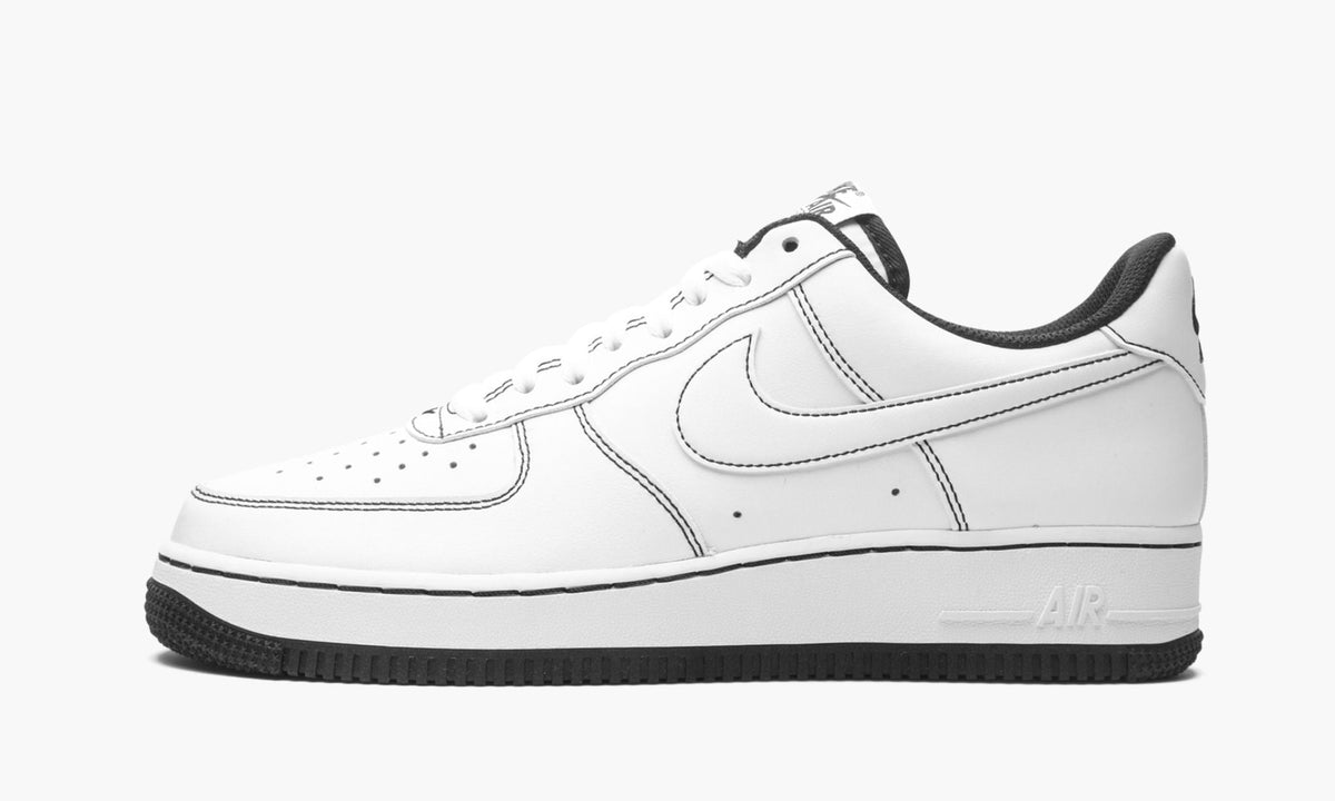 Air Force 1 Low '07 "Contrast Stitching - White / Black" - Angle View 2