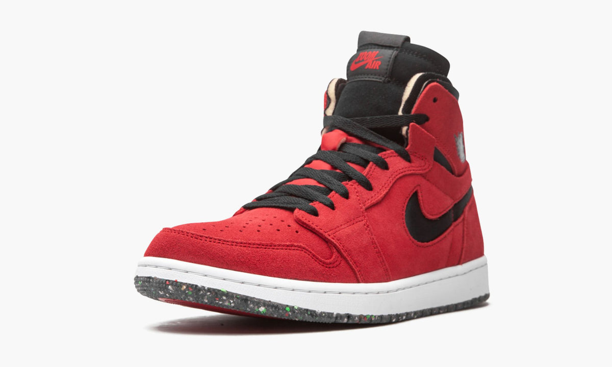 Jordan 1 Zoom CMFT "Red Suede" - Angle View 5