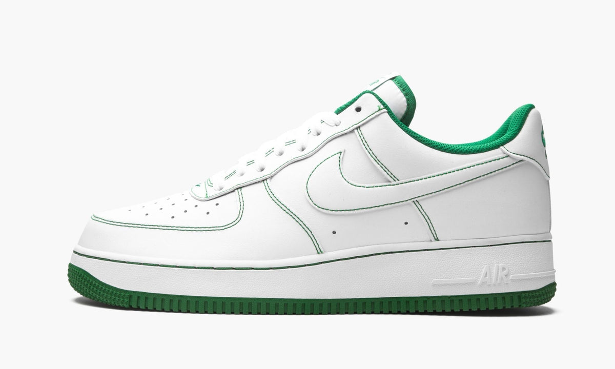 Air Force 1 Low '07 "Contrast Stitch - White / Pine Green" - Angle View 2