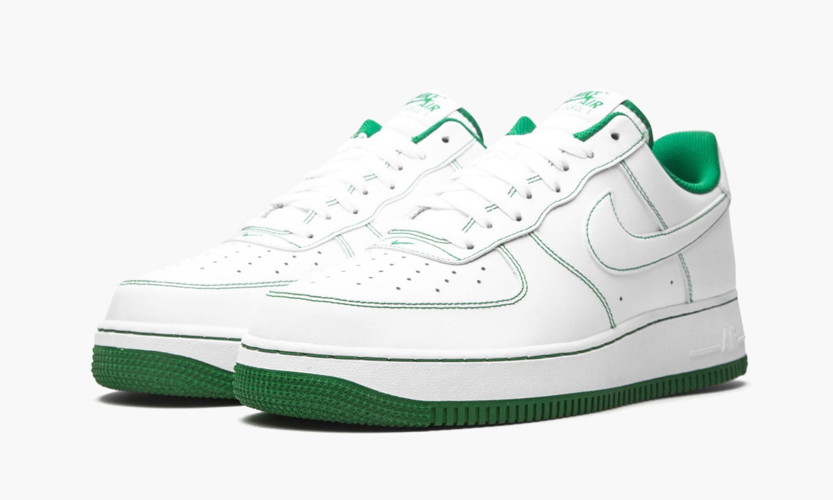 Air Force 1 Low '07 "Contrast Stitch - White / Pine Green" - Angle View 3