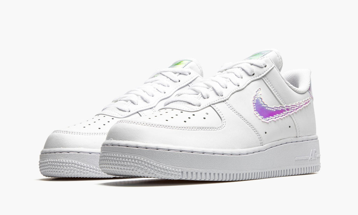 Air Force 1 Low '07 LV8 "Iridescent Pixel Swoosh" - Angle View 3