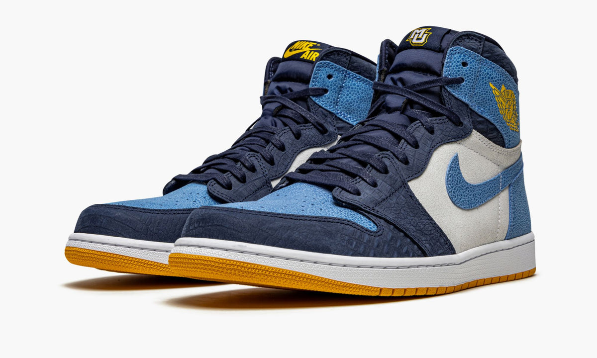 Air Jordan 1 Retro High OG "Marquette PE" - Angle View 3