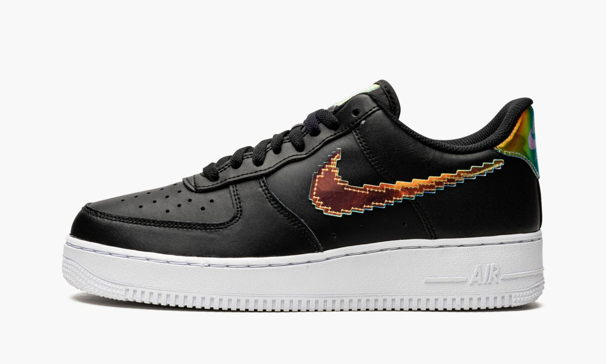 Air Force 1 Low "Iridescent Pixel - Black" - Angle View 2