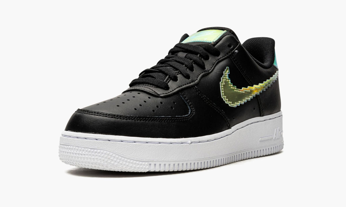 Air Force 1 Low "Iridescent Pixel - Black" - Angle View 5
