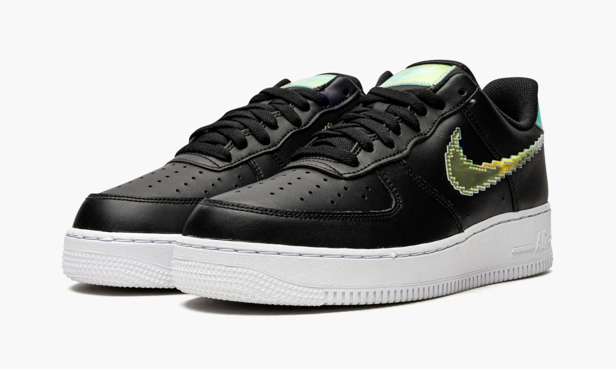Air Force 1 Low "Iridescent Pixel - Black" - Angle View 3