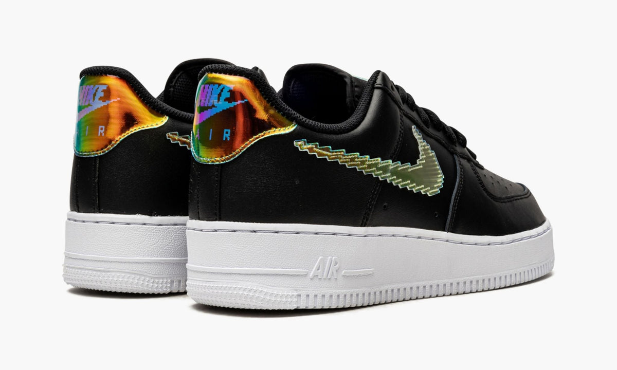 Air Force 1 Low "Iridescent Pixel - Black" - Angle View 4