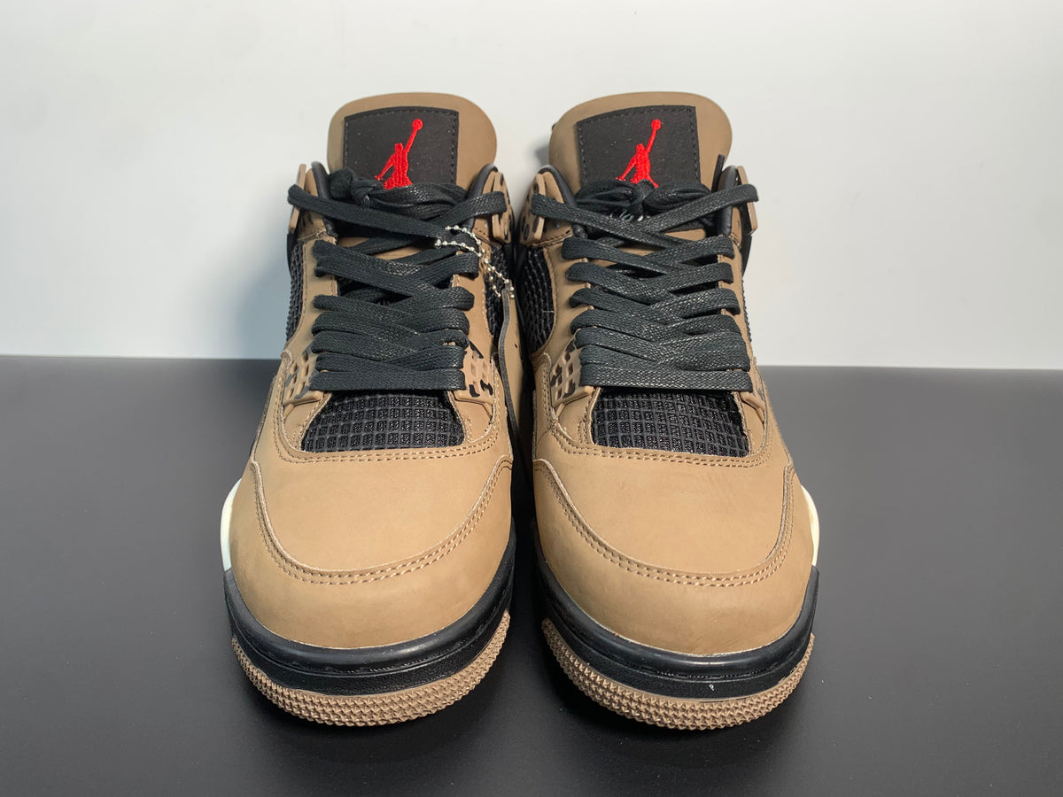 Travis Scott x Air Jordan 4 Olive Cactus Jack - Angle View 5