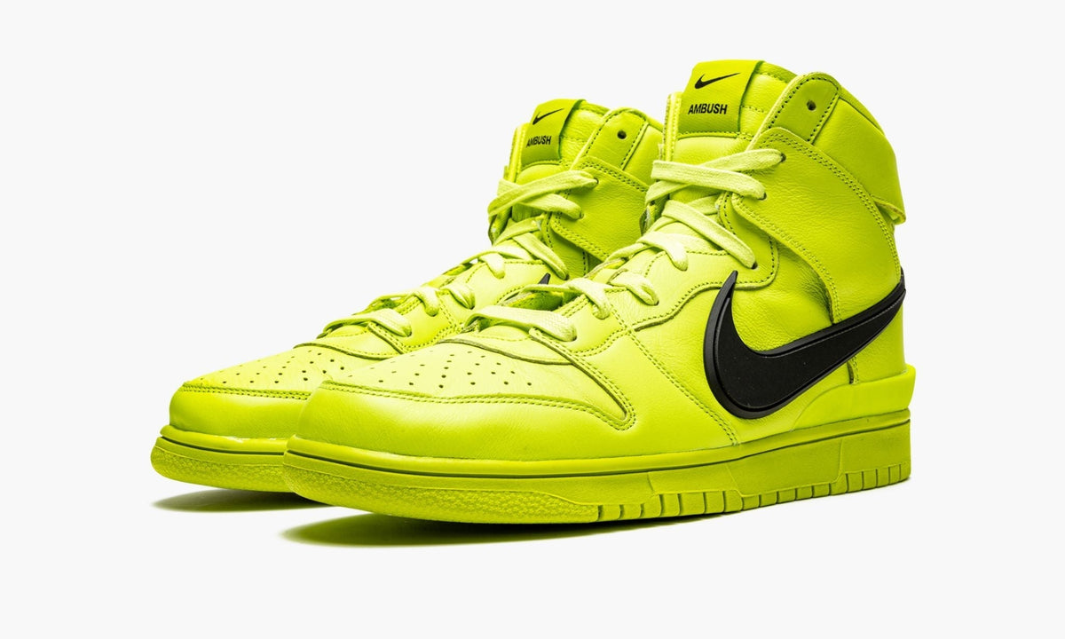 Dunk High "Ambush - Flash Lime" - View 3