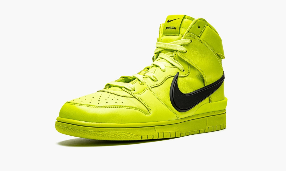 Dunk High "Ambush - Flash Lime" - View 5