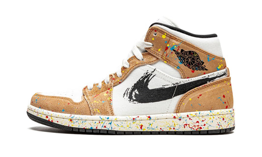 Air Jordan 1 Mid SE "Brushstroke" - Main View