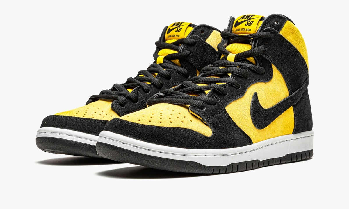 SB Dunk High Pro "Reverse Goldenrod" - View 3