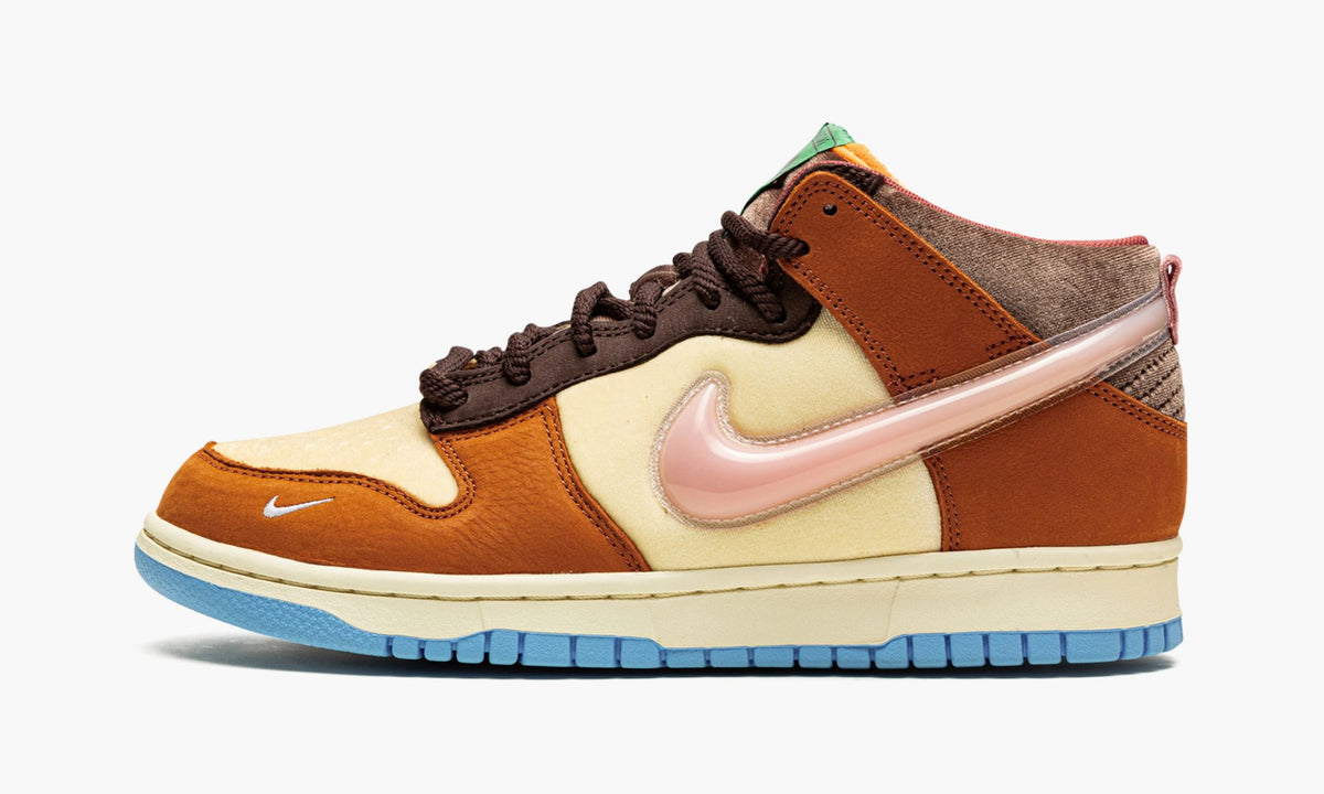 Dunk Mid "Social Status -  Chocolate Milk" - View 2