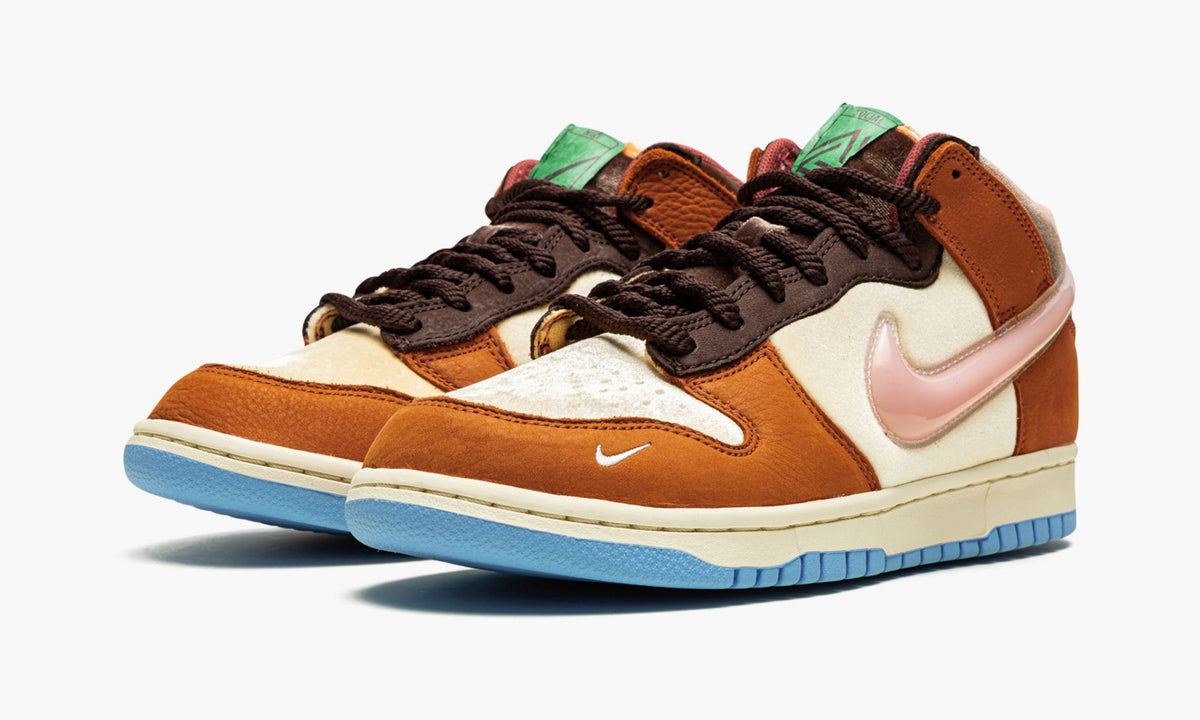 Dunk Mid "Social Status -  Chocolate Milk" - View 3