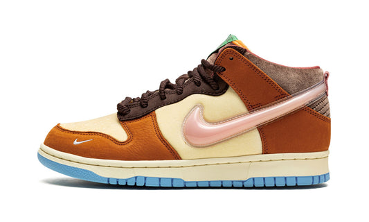 Dunk Mid "Social Status -  Chocolate Milk" - View 1