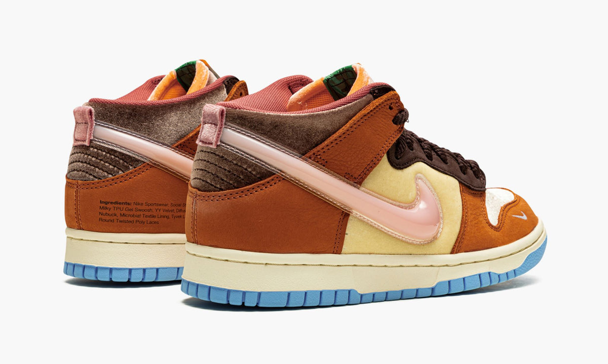 Dunk Mid "Social Status -  Chocolate Milk" - View 4