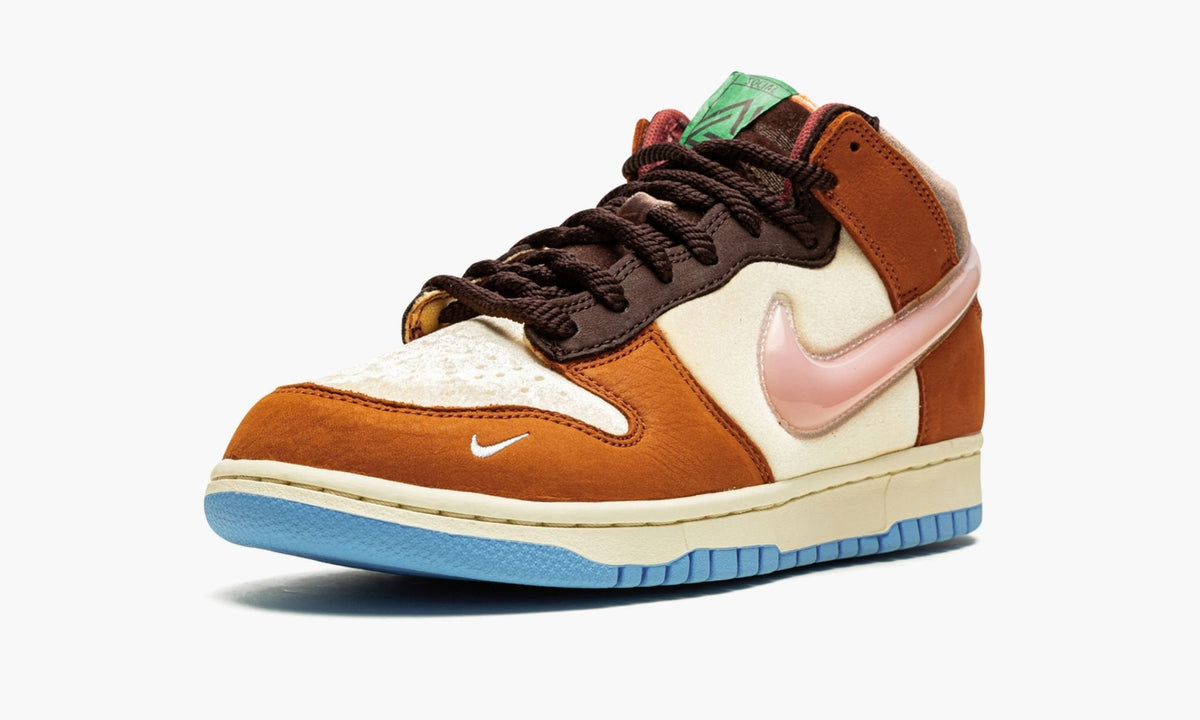 Dunk Mid "Social Status -  Chocolate Milk" - View 5